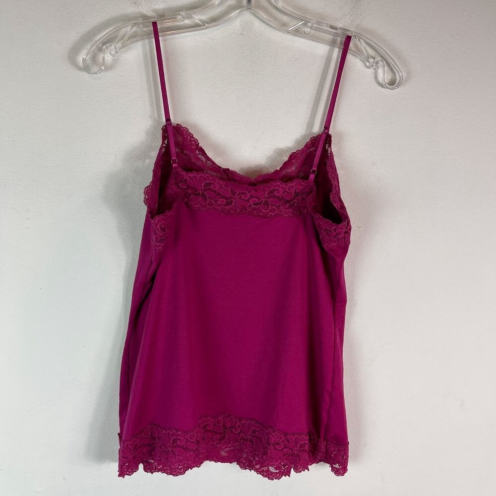White House Black Market Women's Lace Cami Top Red Size M - Picture 4 of 8